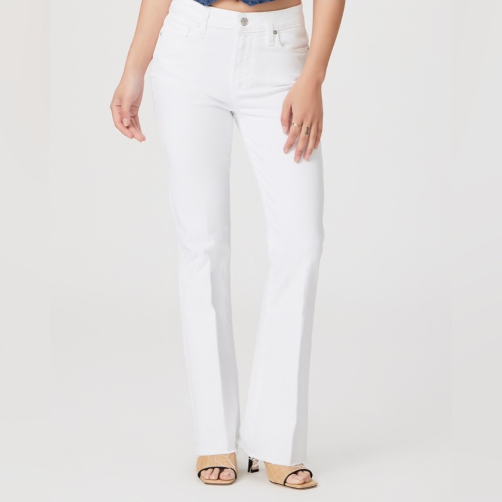 *Anthropologie* Paige High Rise Laurel Canyon Petite Bootcut Jeans - Picture 2 of 13
